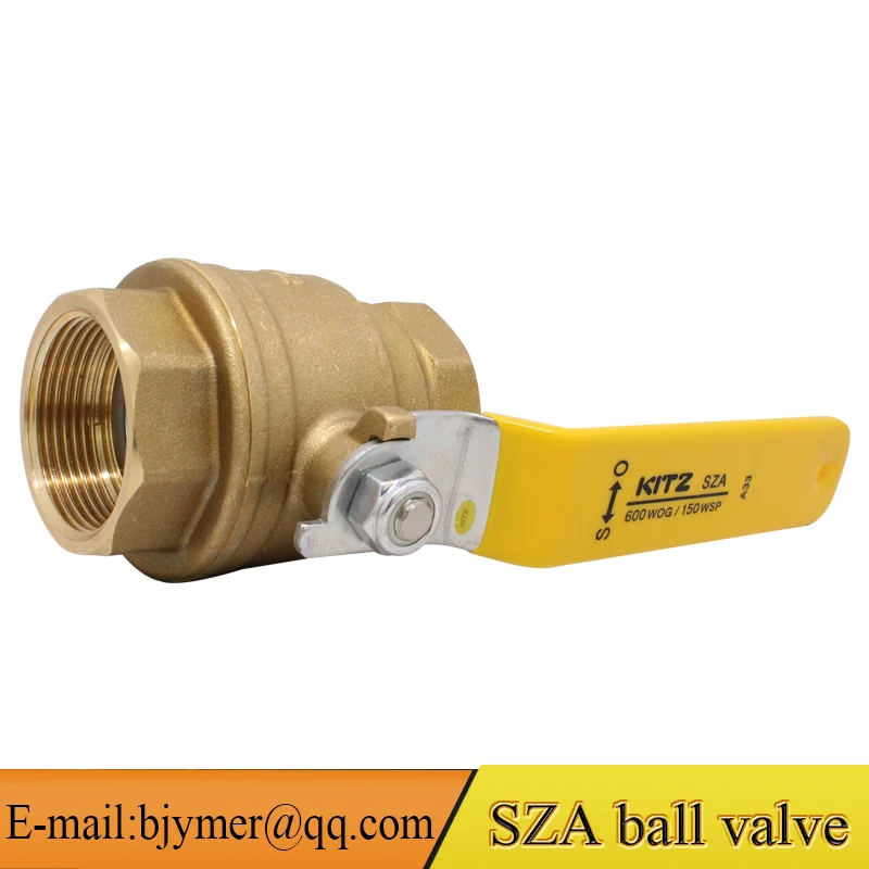 Wholesale高品質kitz Type 600鍛造sza真鍮ボールバルブねじフルボアウォーターオイルガス1/2 Dn15 15mm Dn20 -  Buy Kitz Sza Ball Valves For Oil