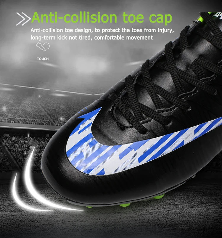 Vitality Football Boots Handsome Boy Youth Low Top Indoor Soccer Shoes