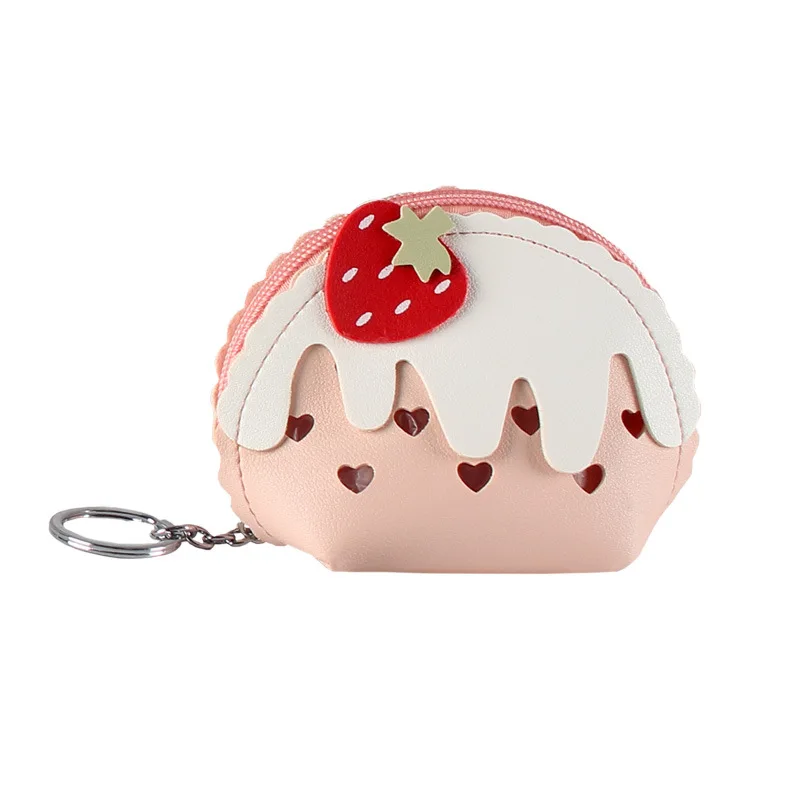 Gatuida Coin Pouch Cartoon Change Purse with Hook Mini Pocket Wallet Cute  Coin Purse Button Bag for Kids Girls(Strawberry Pattern) - Yahoo Shopping