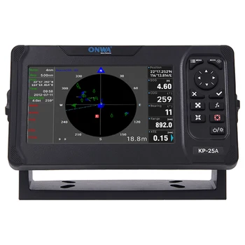 ONWA KP-25A 5-inch GPS Chart Plotter with built-in Class B+ AIS tracking Transponder