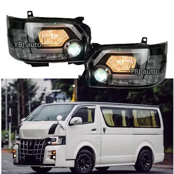 YBJ car accessories headlamp for HIACE Van KDH200 2014-2018 Modified OEM 81130-26800 81170-26800 hiace bus LED Headlight