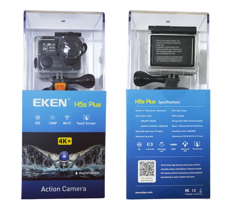 Eken H5s Eken 4k Action Camera Price WiFi EKEN Action Camera 4K
