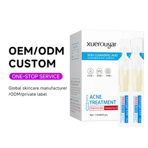 OEM ODM Retinol Acne Remover Skin Care Product Anti Aging Vitamin C E Whitening Moisturizing Hyaluronic Acid Face Serum