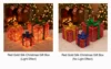 Red Gold Wire Christmas Gift Box