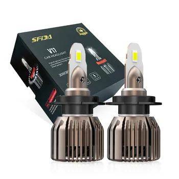 Factory Direct V17 Led Headlight Kit H1 Headlight Bulbs 30W IP68 Waterproof Car Led Bulb