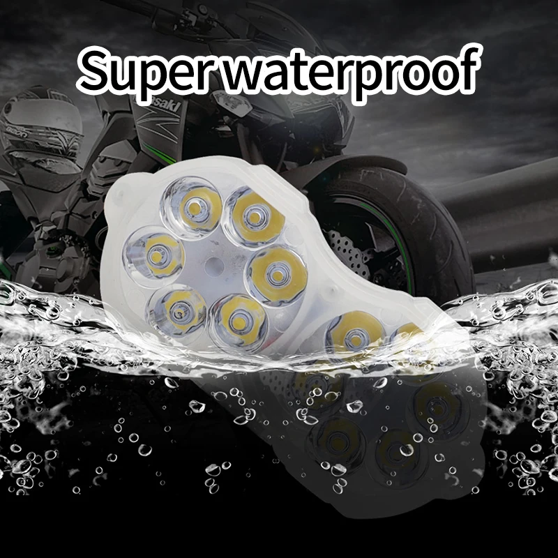 9 светодиодных ламп HearxinLED мотоциклетные Вспомогательные фары прожекторы противотуманные автомобильные вспомогательные яркие электрические