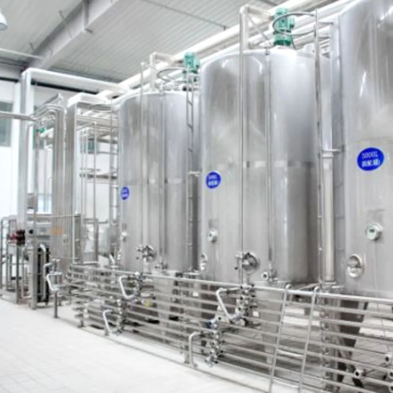 Complete Milk Processing Machinery Flavored Milk Processing Line Chocolate Milk Production Line