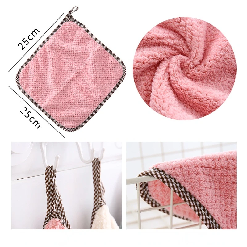 Coral Fleece Hand Towel Kitchen Essential - China Towel and Bath Towel Coral Fleece Hand Towel Kitchen Essential - China Towel and Bath Towel