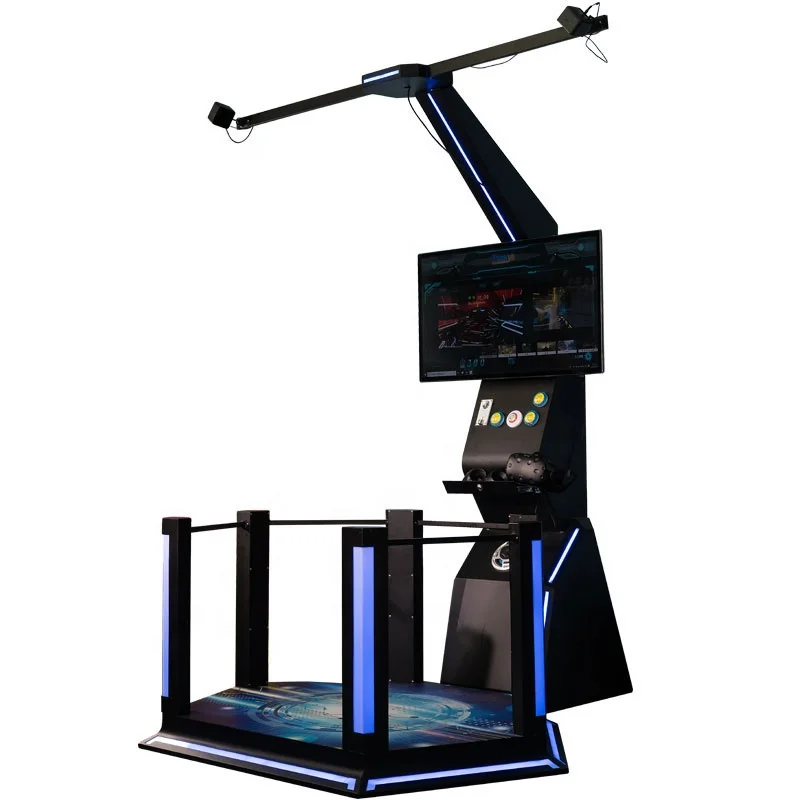Amusement Park Vr Shooting Arena Virtual Reality Stand Vr Gaming Equipment 360 Vr Experience Shoot Boxing Machine