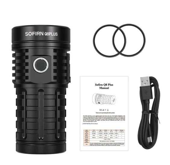 Sofirn 16000lm Q8 Plus - Ultimate Outdoor LED Flashlight