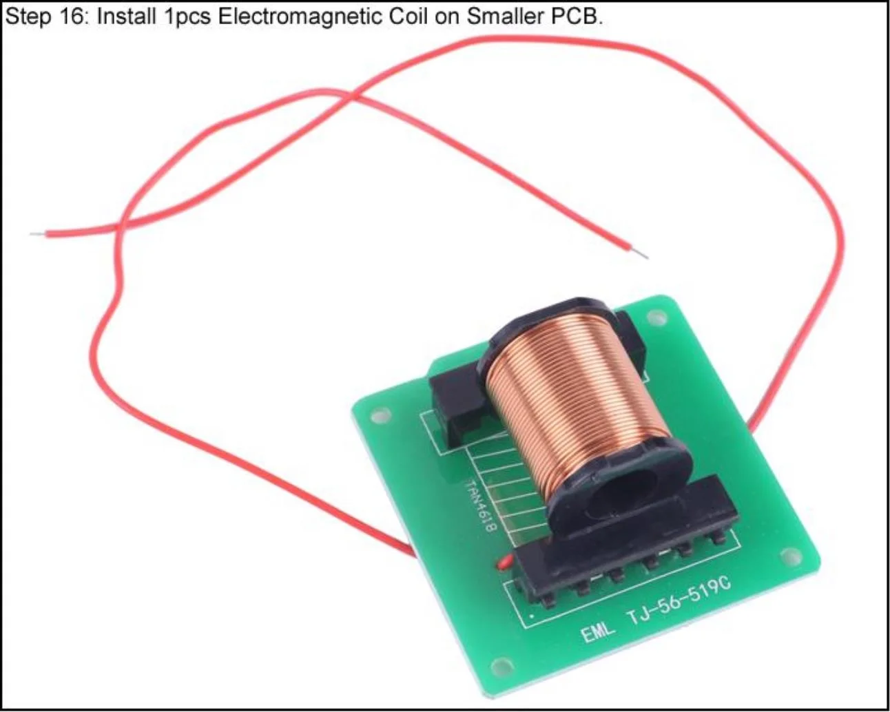 DIY Electronics Kit Soldering Practice Electromagnetic Launching