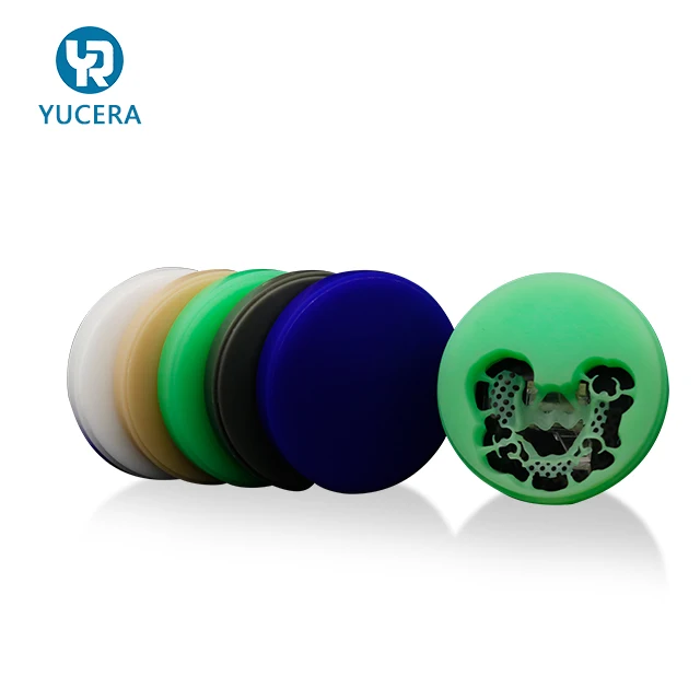 Wholesale Price YUCERA Dental Wax Blocks Manufacture for Dental Lab CAD CAM Denture Carving