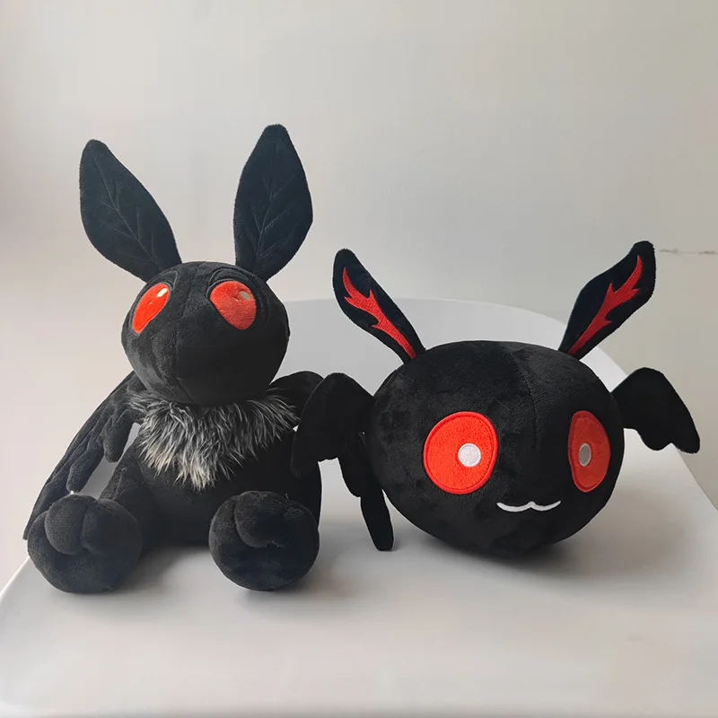 Peluche Mothman Fourmi Chauve-souris Démon - Décoration Halloween - Blanche