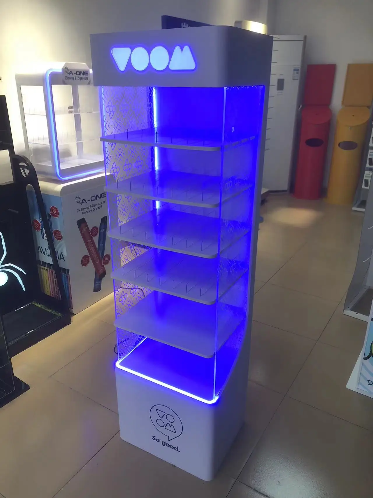 Lightup Cigarette Display Rack Smoke Shop Display Racks Tobacco Station ...