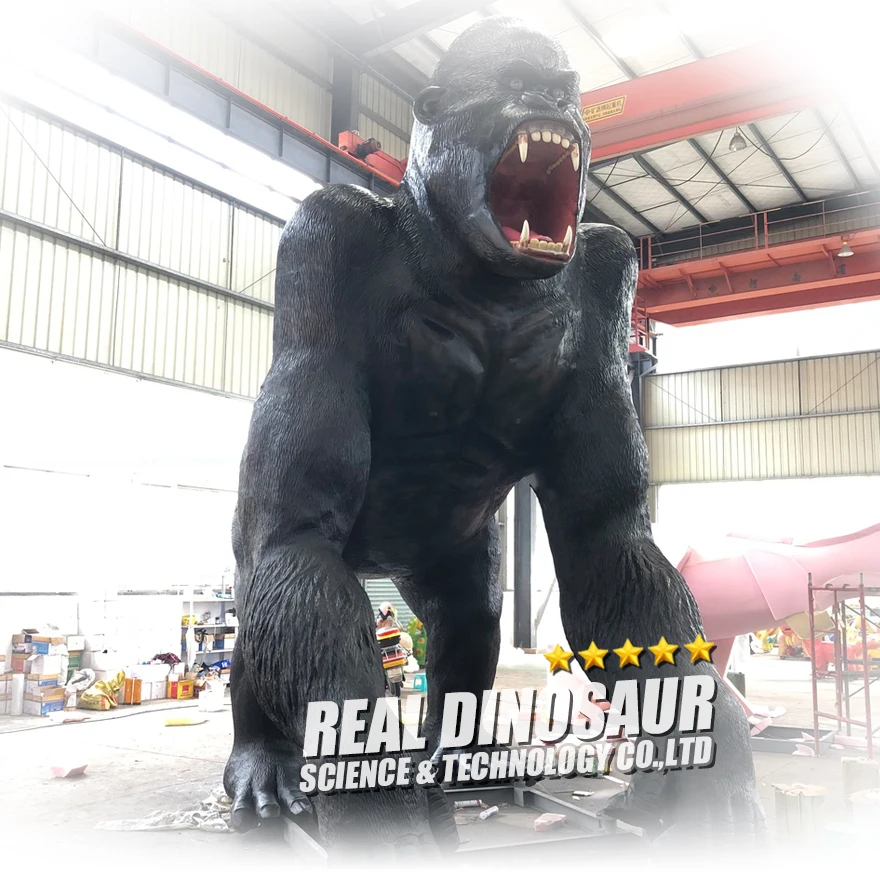 
 Тематический парк в натуральную величину роботизированное животное King Kong  