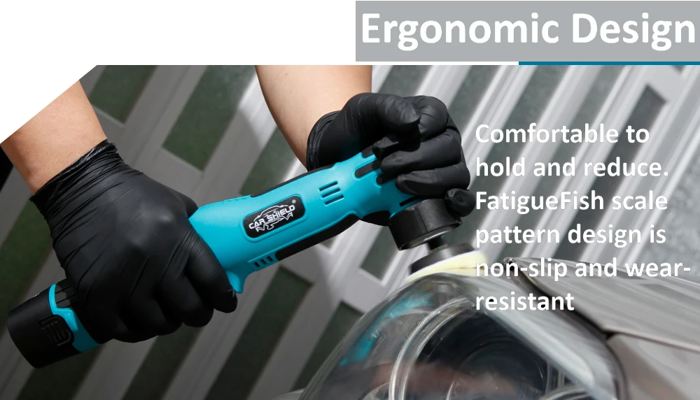 Car Shield 2 In 1 Cordless 1.2/2 Inch Mini Nano Car Polisher Orbital