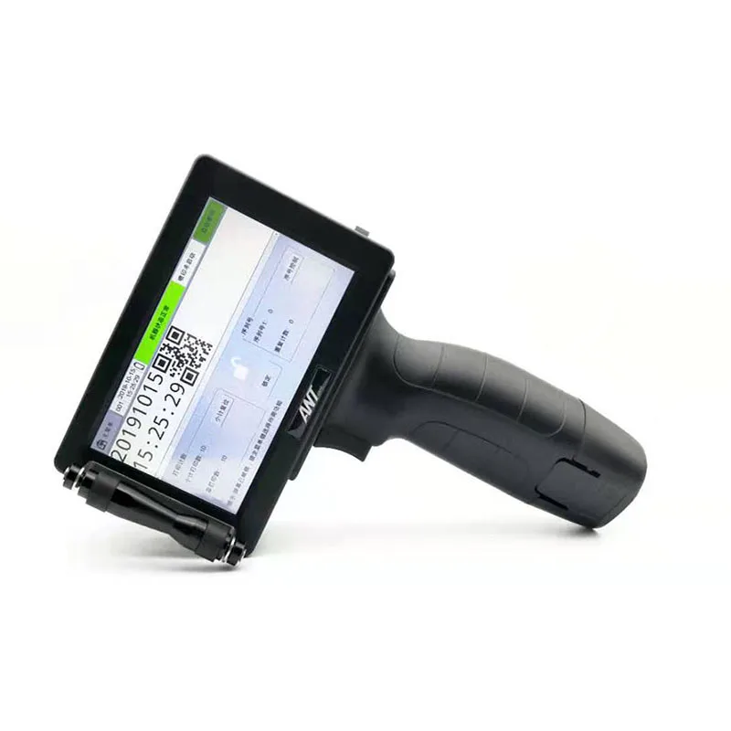 
Струйный ручной принтер нового поколения 600 точек/дюйм, портативный принтер для пластиковых пакетов, трубчатый кабель 