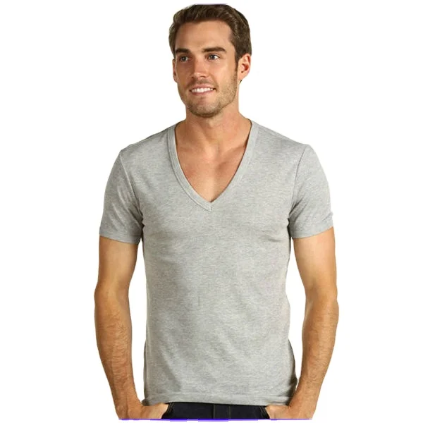 Men's V Neck T-shirts, Deep V Neck T-shirts