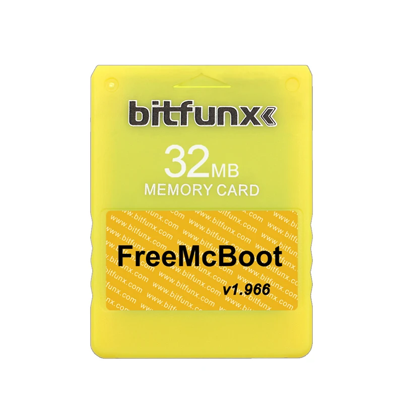 PS2 Memory Card - FMCB 1.966 32MB for Playstation2 Games