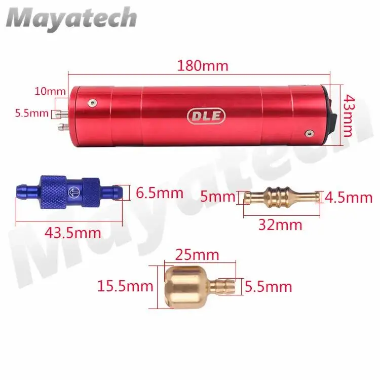 Mayatech Two-way 2l/min Rechargeable Dle Electric Fuel Pump All Metal ...