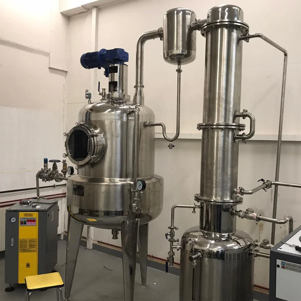 JOSTON Scraper Film High Efficiency Rotary Scraper Thin Film Evaporator