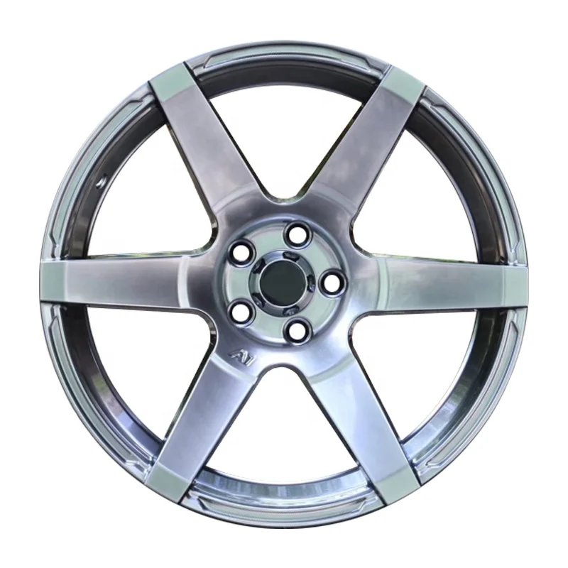 ディープコンケーブ6スポーク17インチ5X1005x114.3カーホイール