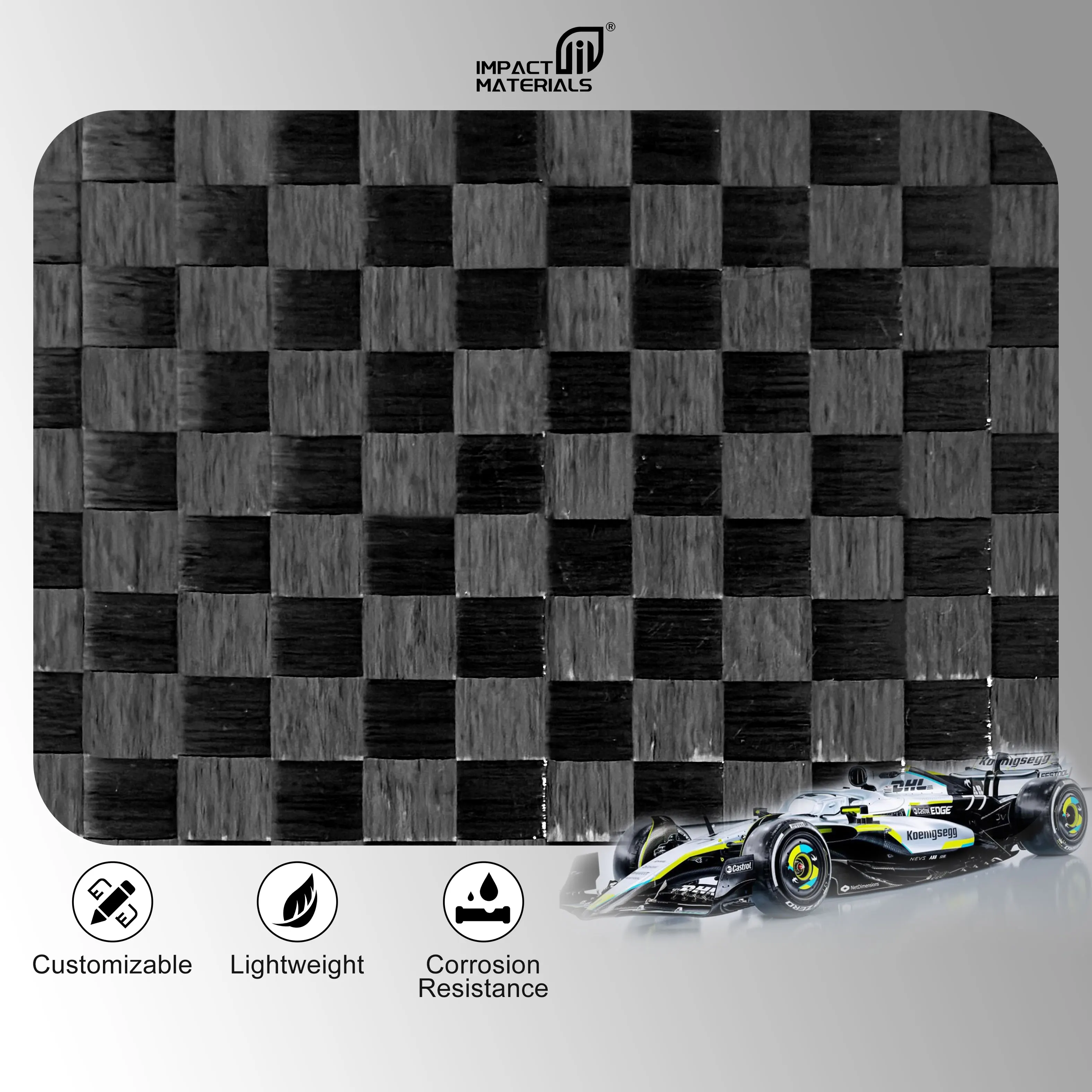 Customizable Lightweight High Strength 3D Triaxial Carbon Fiber Spread Tow Fabric for Car Parts Composites Application Customizable Lightweight High Strength 3D Triaxial Carbon Fiber Spread Tow Fabric for Car Parts Composites Application