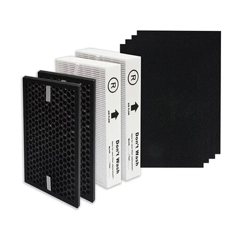 Replacement True HEPA Filter Kit Compatible with Honeywell HPA5100B HPA5150 InSight Air Purifiers and PowerPlus HPA3100