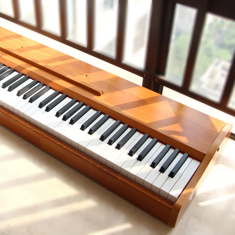 重锤多功能键盘eb115d 88键感应便携式电钢琴