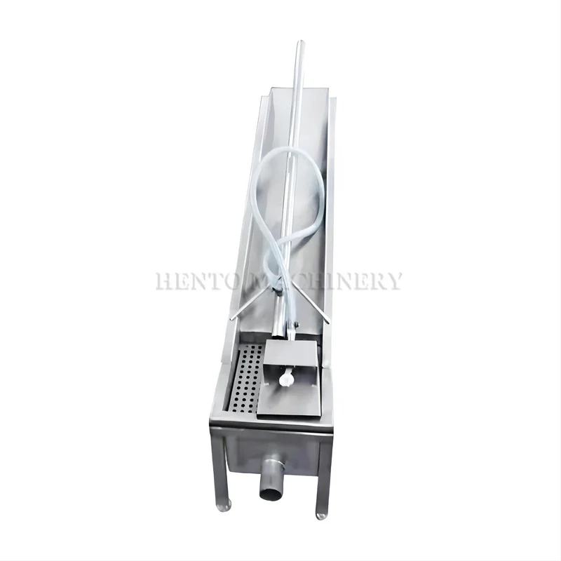 Easy Operation Pedal-Type Intestine Cleaning Machine / Pig Intestines Turner / Pork Intestine Cleaning Machine