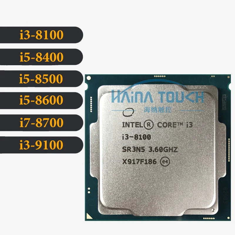 Intel核心i3-8100 9100 I5-8400 8500 8600 I7-8700 I3 I5 I7处理器lga 1151处理器- Buy  英特尔cpu,核心处理器,Core I3 Product on Alibaba.com