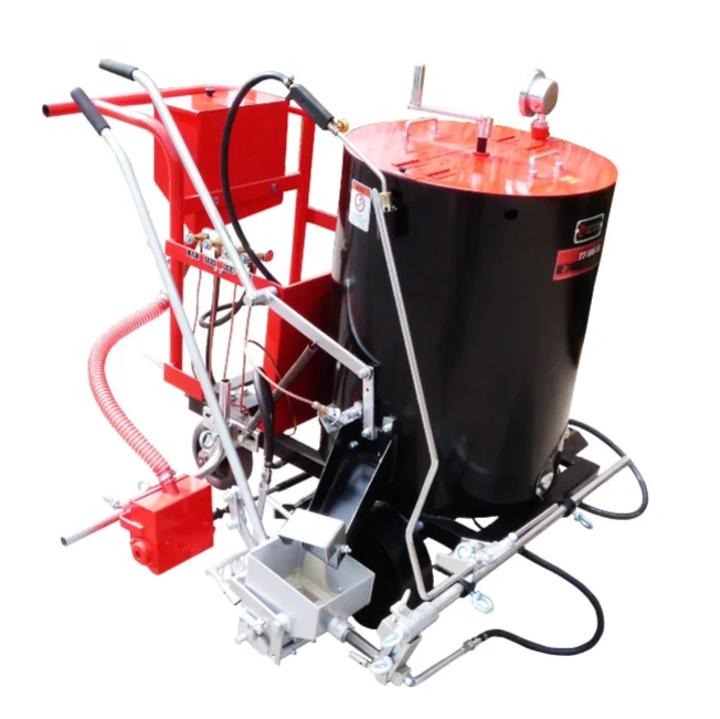 2022 новая многофункциональная ручная машина для маркировки дорог из термопластичного материала