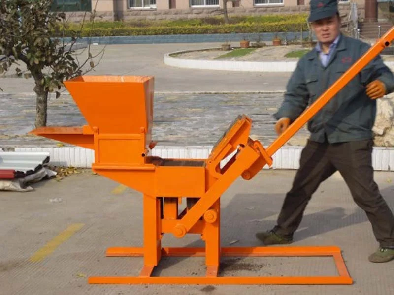 High Working Effciency Qmr1-40 Interlock Block Making Machine  Data Entry Jobs Work From Home Onlineclay Block Brick