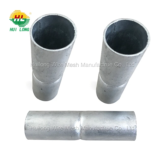 Galvanized Chain Link Fence Gate Latch with Padlock Hole Heat Treated Wood for Kennel Fence or Other Gate Applications