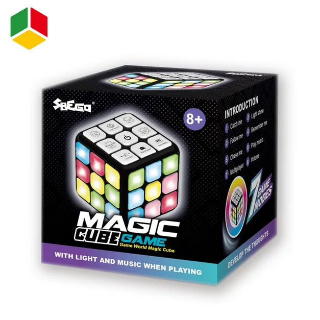 4 in 1 Electronic Game Cube - Memory Brain Training Toy with