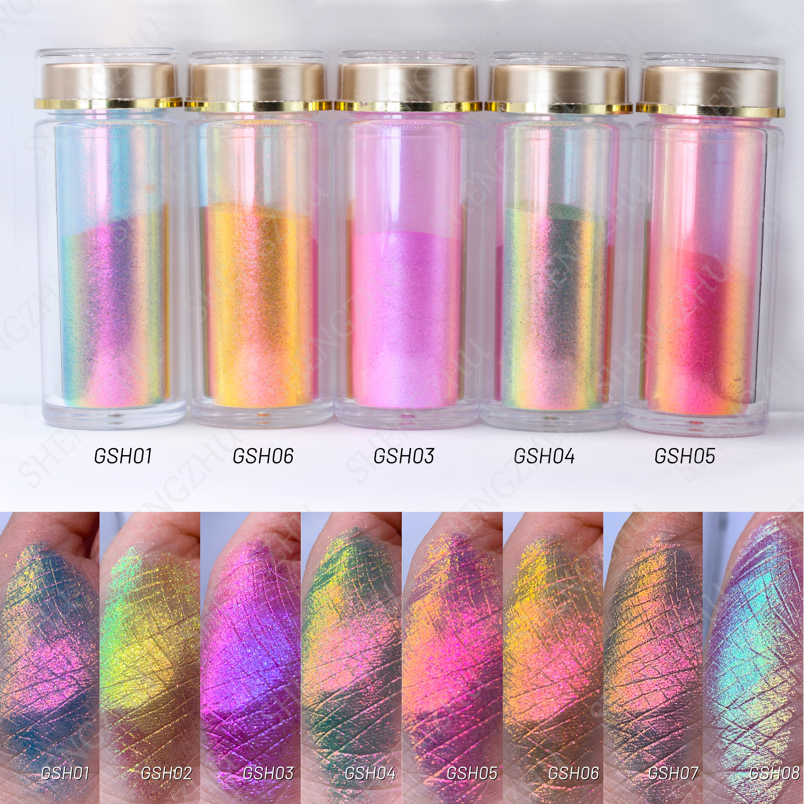 Shengzhu Super Sparkle Chameleon Eyeshadow Glitter Pigment Loose Powder