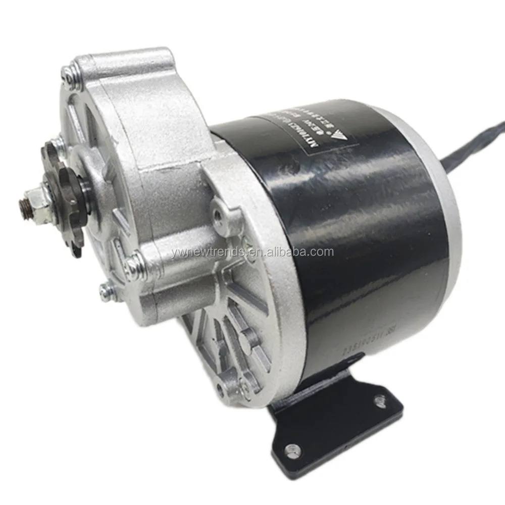 MY1016Z3 36V 24V 350W 420 Sprocket Chain Driving Electric Bicycle DC Motor  for Electric Scooter PMDC Cleaning Robot