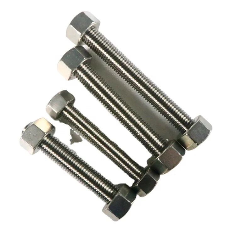 JM Brand High Quality M4 M19 M25 B8M B8 Stud Bolts and Nuts