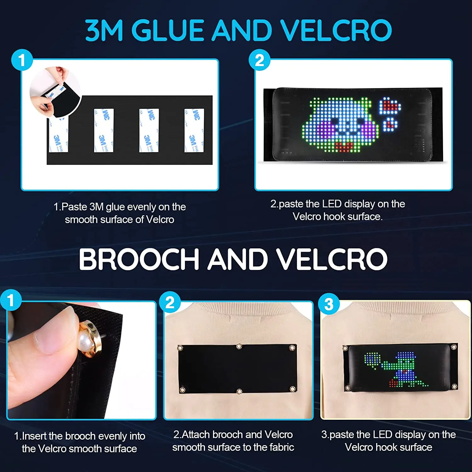 High Quality LED RGB Display Flexible Matrix Panel for Video Editing Outdoor Advertising OEM Digital Poster & Car Sign Board
