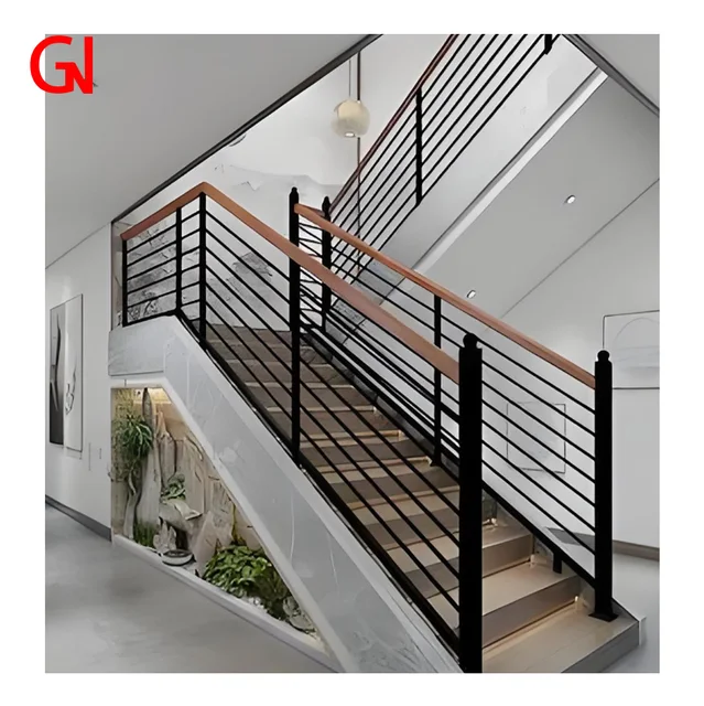 Contemporary Cast Iron Galvanized Guardrails Villa Engineering Areas Outdoor Garden Fence Steel Decorative Metal Panel House