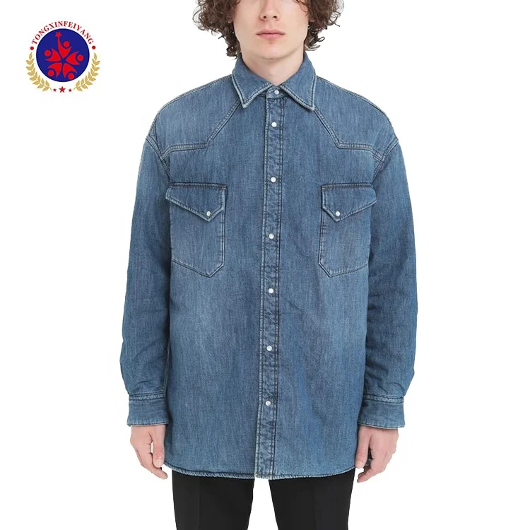 oversized denim men