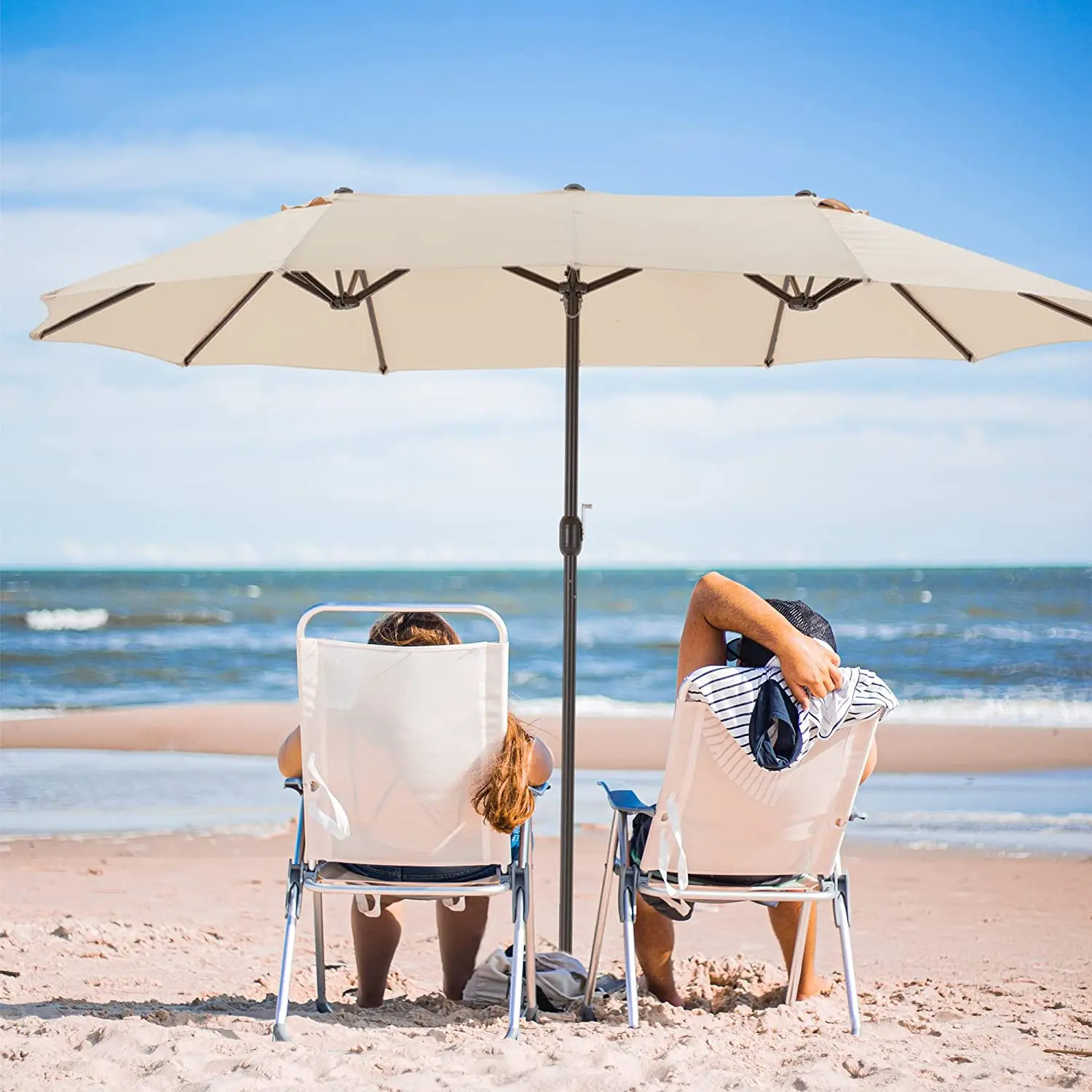 Jhmech Easyinsert Footstep Cast Iron Universal Sun Umbrella Base