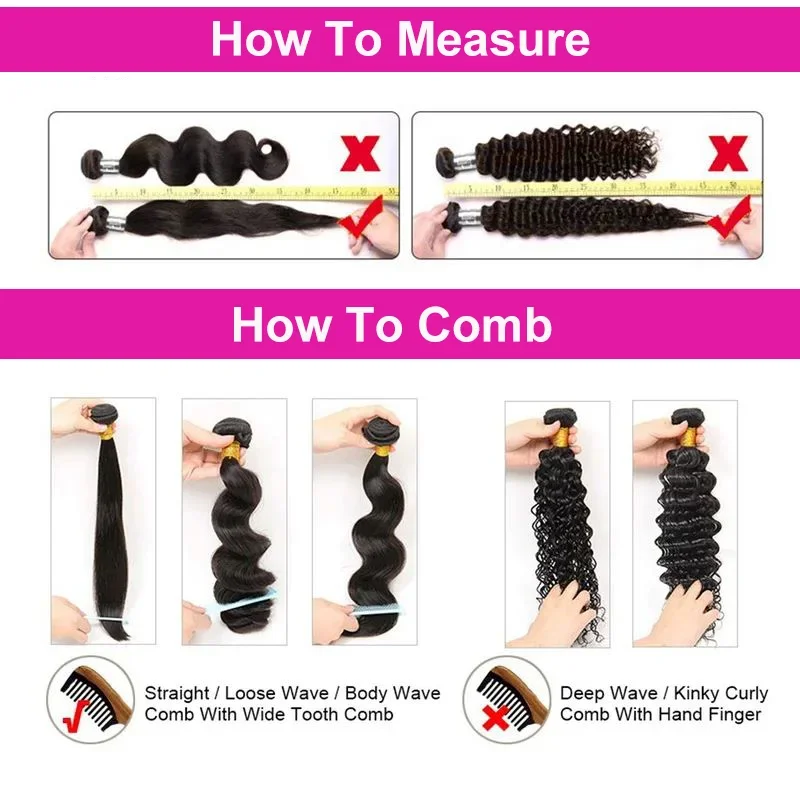 Extensões de cabelo humano body wave tecimento ondulado_voghion.com