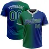 Faderoyal Blue and Kelly Green-gray