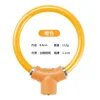 Orange ring key lock