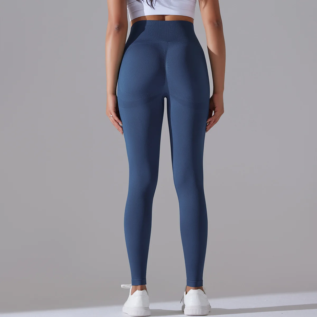 BRXL Butt Lifting Workout Leggings For Women Tummy Control High Waist Seamless No Front Seam Gym Yoga Running Leggings Black XS At Women's Clothing Store