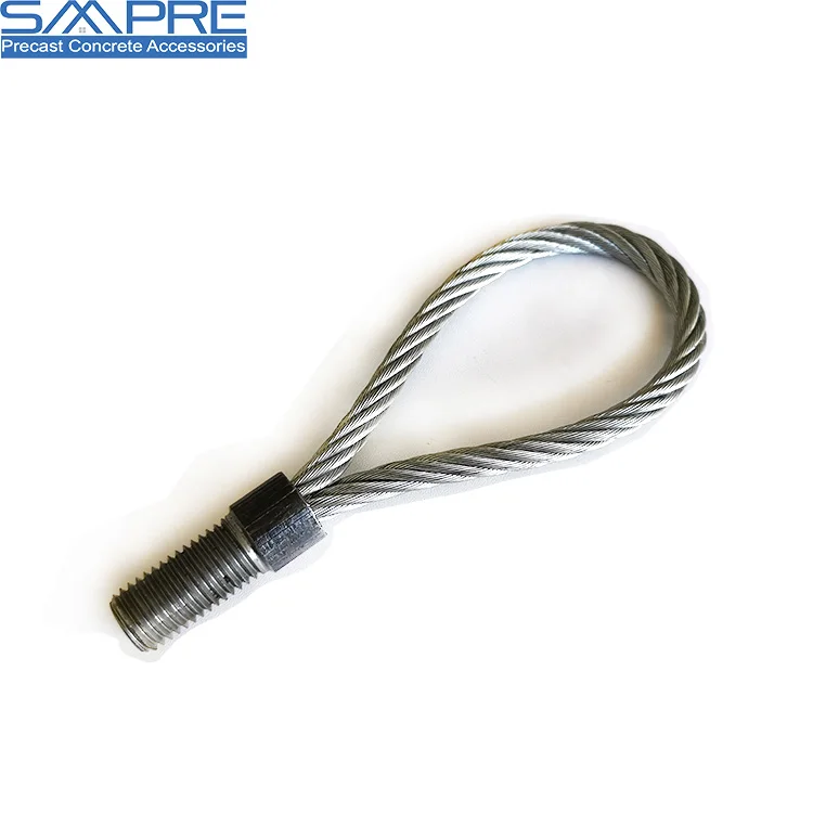 Precast Concrete Rope Insert Device Threaded Lifting Wire Cable Loop ...