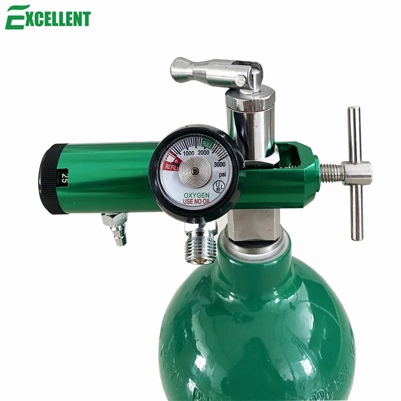 Ems Medical Oxygen Tank Pressure Regulator Cga870 Click Style,Flow 0 ...