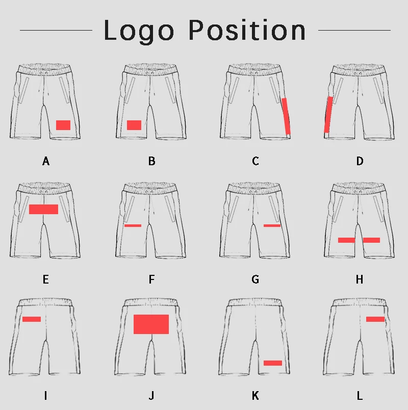 Wholesale Polyester Nylon Basketball Custom Mesh Shorts Custom Rhude