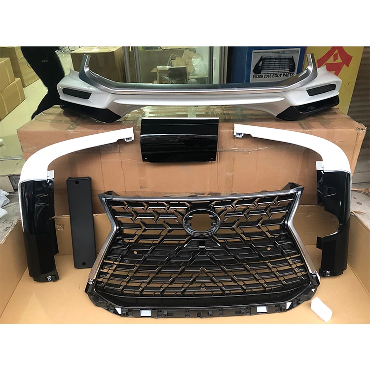 CZJF BODY KITS WHITE for LEXUS LX570 2021
